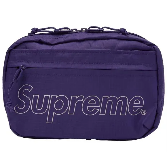 Supreme FW18 Shoulder Bag Purple - Picture 2 of 3